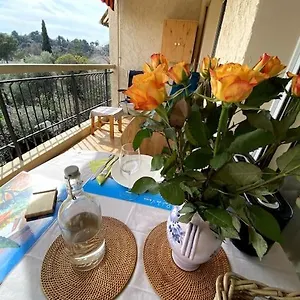 Appartement Cosy, Situe Entre Ciel Et, Vence